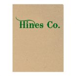 Hines Co. Kraft Recycled Paper Pocket Folder