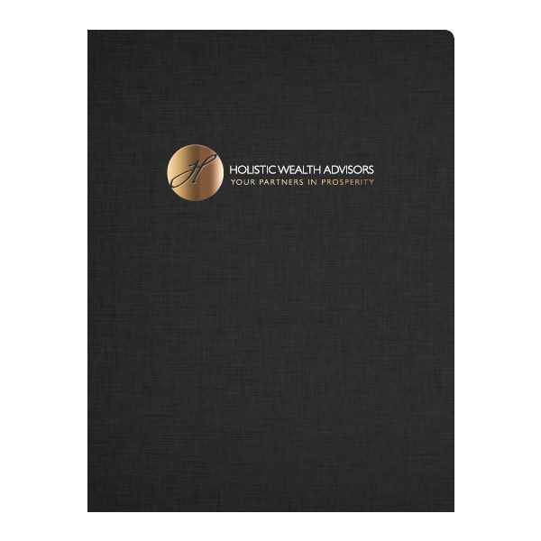 Holistic Wealth Advisors Financial Planning Folder (Front View)