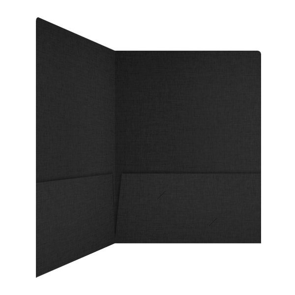 Holistic Wealth Advisors Matte Black Presentation Folder (Inside Right View)