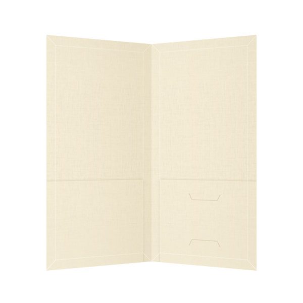 Holman's 2-Pocket Manilla Document Folder (Inside View)