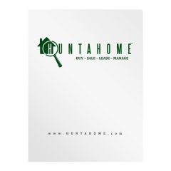 Huntahome Personalized Real Estate Folder (Front View)