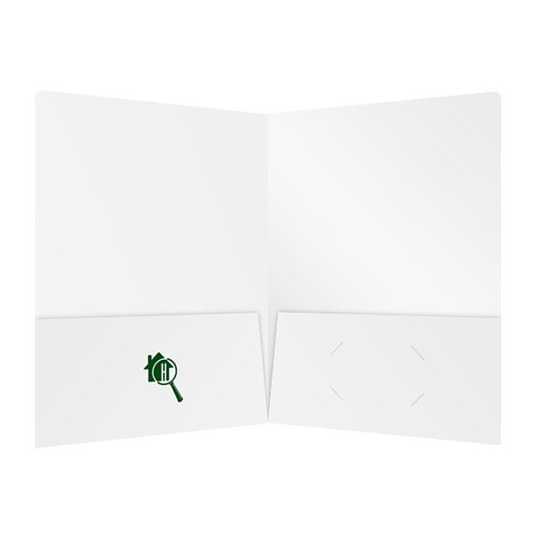 Huntahome Logo Pocket Folder (Inside View)