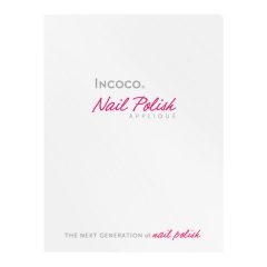 Incoco Nail Polish Hot Pink Pocket Folder (Front View)