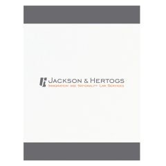 Jackson & Hertogs Double Pocket Folder (Front View)