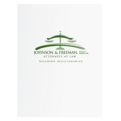 Johnson & Freeman Personalized Legal Folder (Front View)