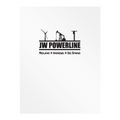 JW Powerline Texas Presentation Folder (Front View)