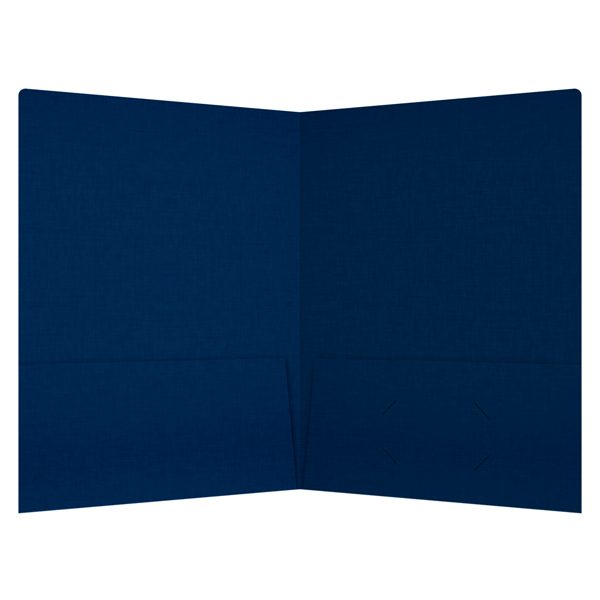 Kent State University Linen Pocket Folder (Inside View)