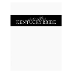 Kentucky Bride Wedding Magazine Folder (Front View)