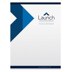 Launch Education Group Corporate Business Folder (Front View)