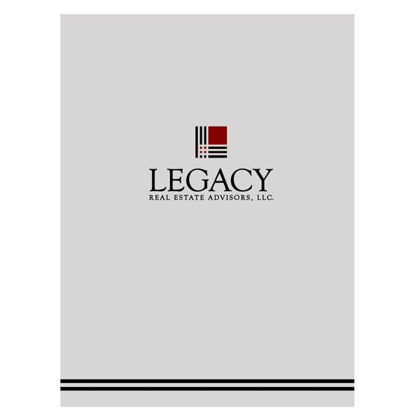 Legacy Real Estate Closing Folder (Front View)