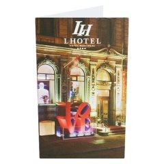 LHotel Hotel Key Card Holder (Front View)