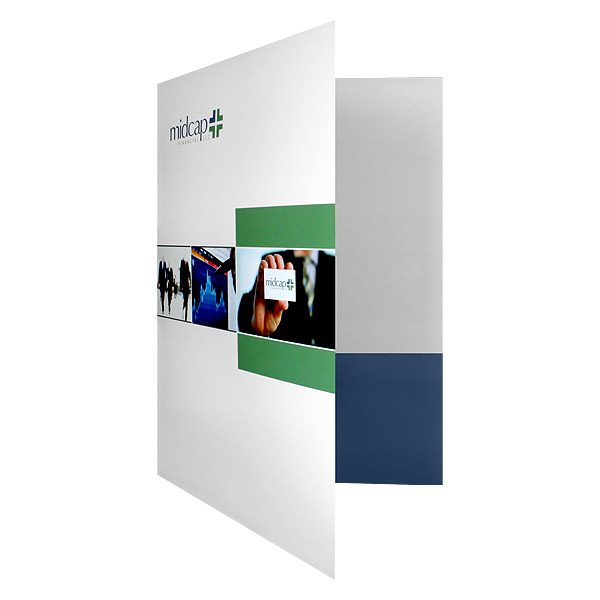 MidCap Financial Pocket Folder (Front Open View)