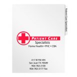 Patient Care Specialists File Folder