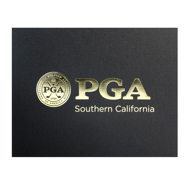 SoCal PGA Photo Display Folder (Front View)