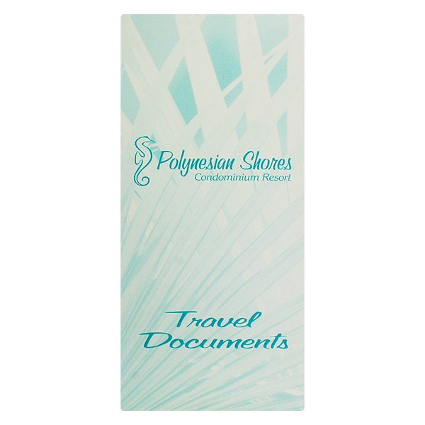 Polynesian Shores Multi-Pocket Folder (Front View)