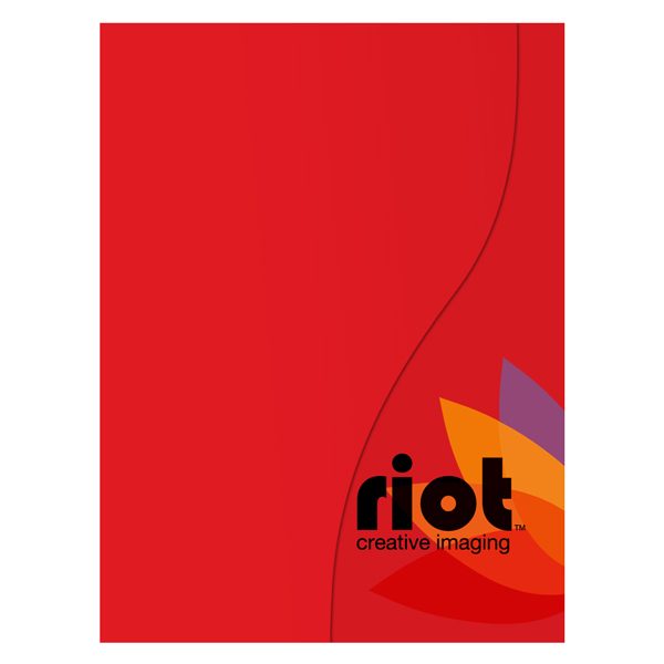 Riot Creative Presentation Folder (Front View)