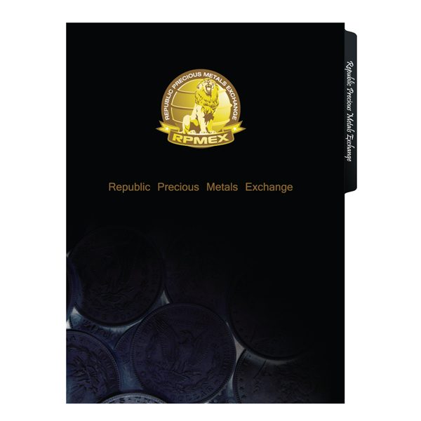 RPMEX 2-Pocket File Folder (Front View)