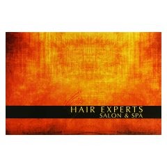 Hair Experts Salon & Spa Gift Card Holder (Front View)