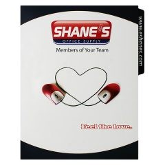 Shane's Office Supply Single Pocket File Folder (Front View)