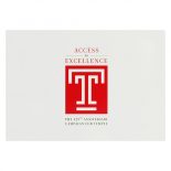Temple University Graduation Photo Folder
