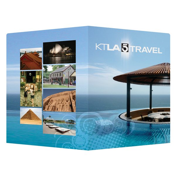 KTLA 5 Travel Presentation Folder (Front and Back View)