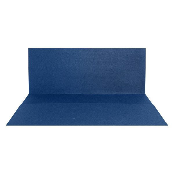 Wedding Bands & Co. Blue Document Folder (Inside View)