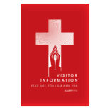 Church Visitors Welcome Folder Template
