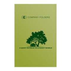 Big Tree Retreat Folder Template (Front View)