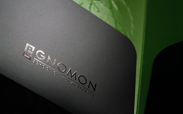 Gnomon School Cool Presentation Folder (Pocket Close Up)