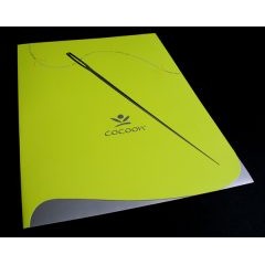 Cocoon Custom Die-Cut Presentation Folder (Front View 1)