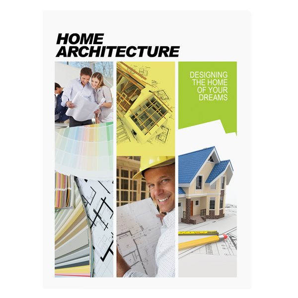 Home Architecture Presentation Folder Template (Front View)