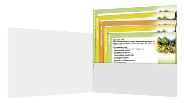 Cahokia Nursing & Rehabilitation Center Presentation Folder (Inside View)