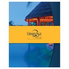 Grand Isle Resort & Spa Presentation Folder (Front View with Band)