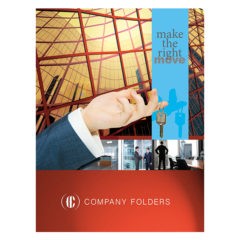 Corporate Offices Real Estate Folder Template (Front View)