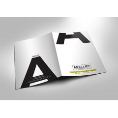 Abellon Law Firm Presentation Folder (Front and Back View)