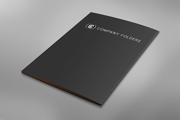 Back Cover Folder Mockup PSD Template