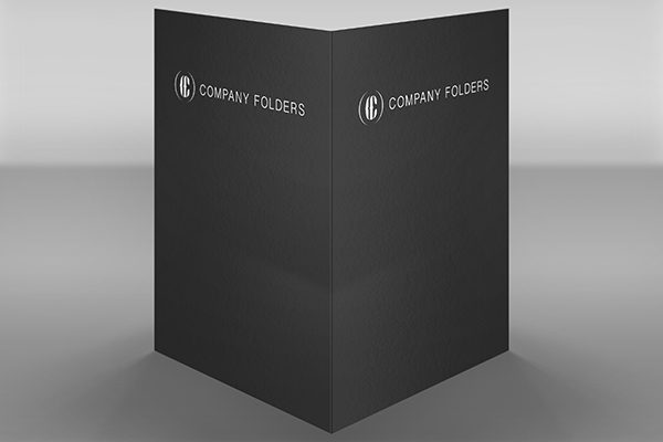 Front and Back Folder Mockup PSD Template