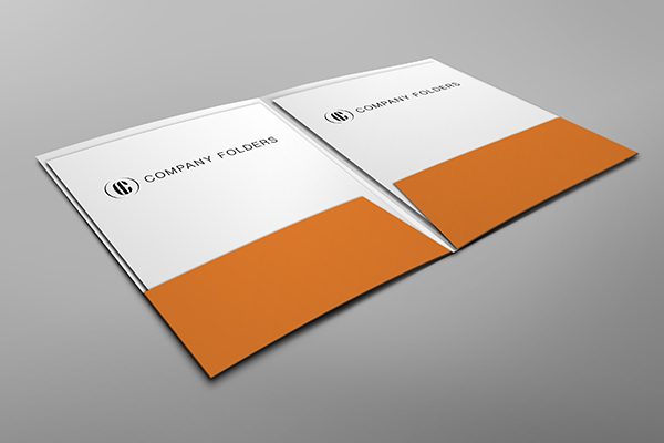 Download Inside View Two Pocket Folder Mockup Template Free Psd