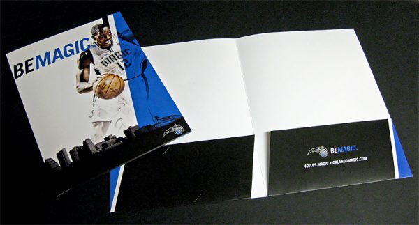 Orlando Magic Pocket Folder (Inside View)