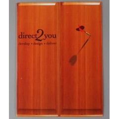 Direct 2 You Marketing Tri-Panel Folder (Front View)