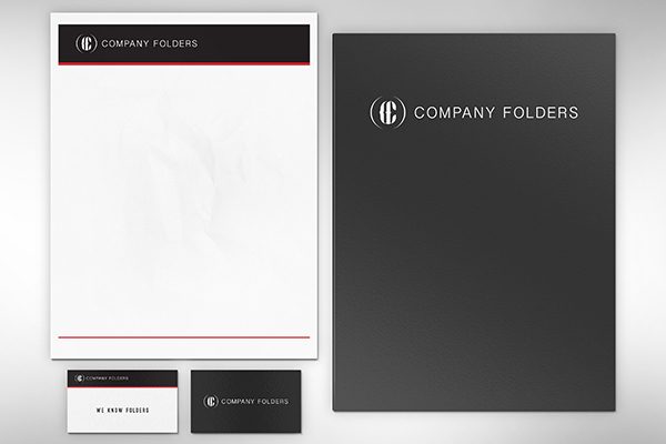 Download Free Psd Folder Letterhead Business Card Mockup Template