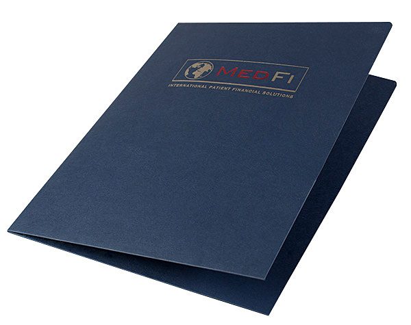 MedFi International Pocket Folder (Front Open View)