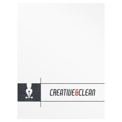 Creative & Clean AI Folder Template (Front View)