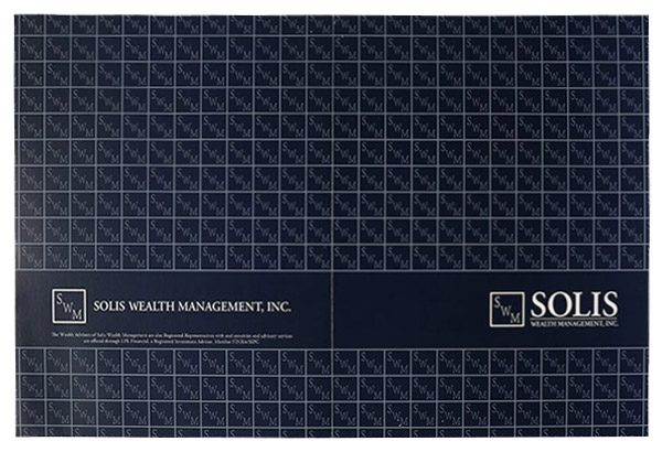 Solis Wealth Management, Inc. Pocket Folder (Back Open Flat View)