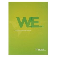 Element International Education Group Pocket Folder (Front View)