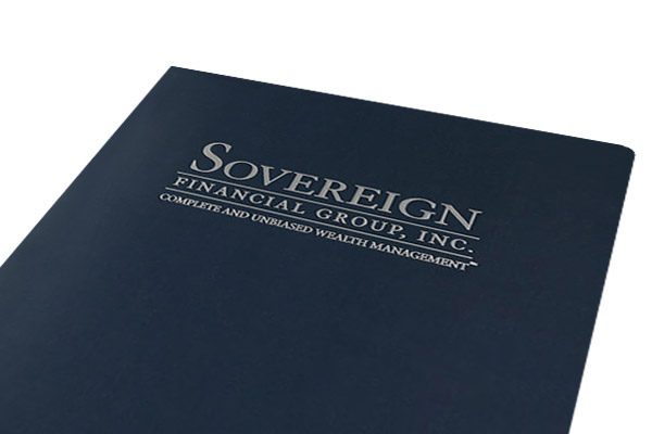 Sovereign Financial Group, Inc. Pocket Folder (Front Close View)