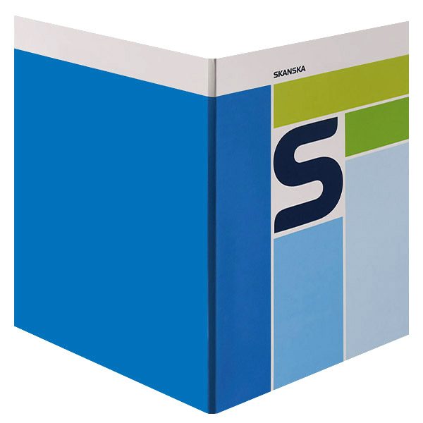 Skanska Pocket Folder (Front and Back View)