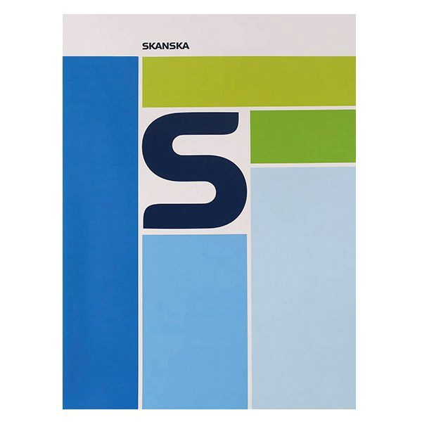 Skanska Pocket Folder (Front Cover View)