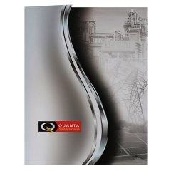 Quanta Power Inc. Pocket Folder (Front Cover View)