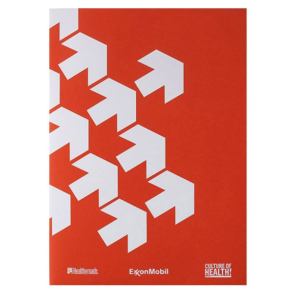 ExxonMobil Healthyroads Pocket Folder (Front Cover View)